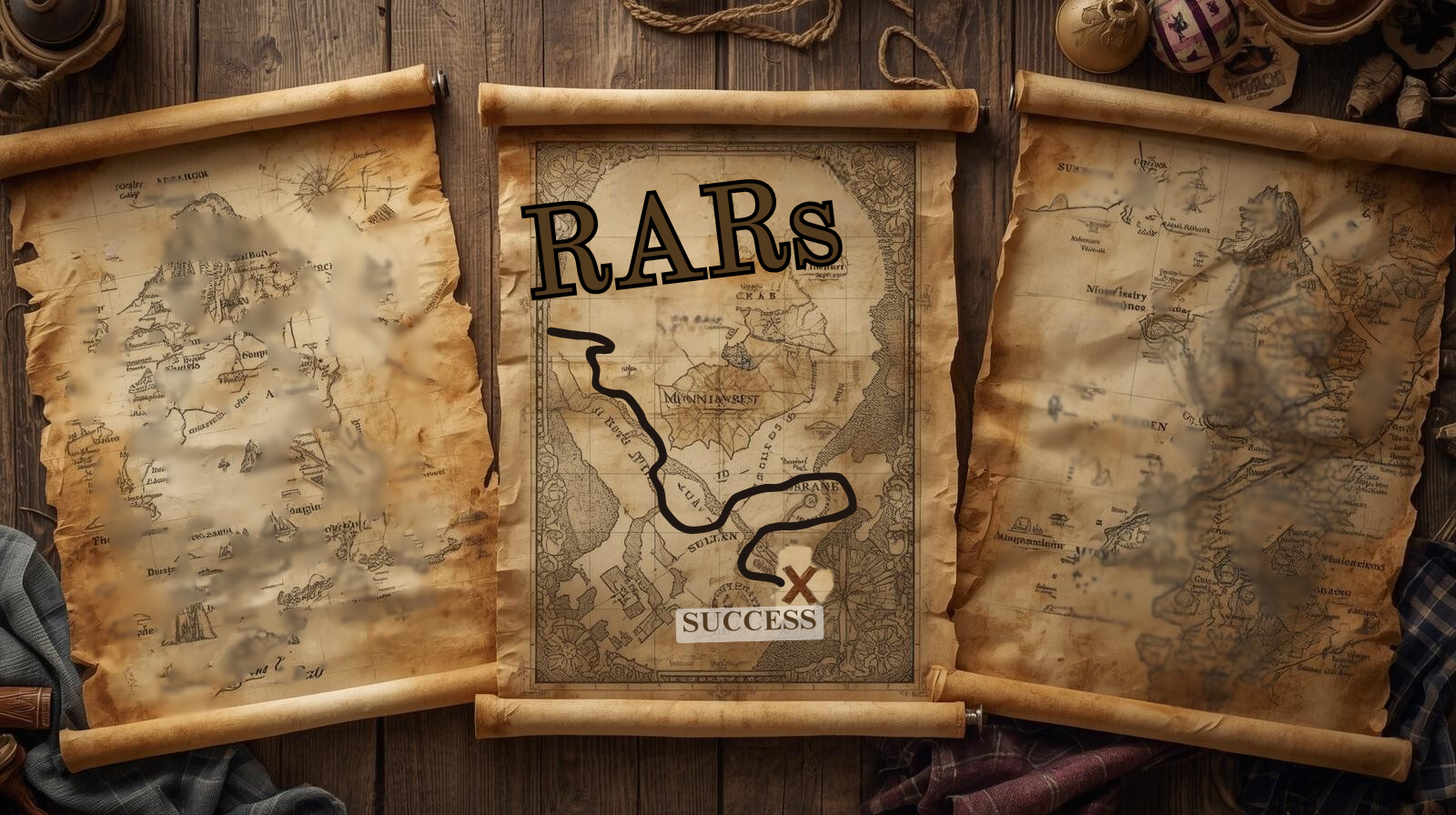 RARs treasure maps